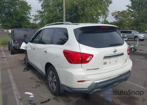 2018 Nissan Pathfinder Sl из США, поврежденный, VIN 5N1DR2MM3JC666944